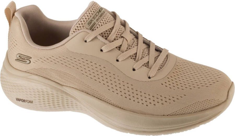 Skechers Sneakers BOBS INFINITY freizeitschoen fitnessschoen veterschoen in trendy materialenmix