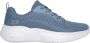 Skechers Bobs Infinity dames sneaker blauw Extra comfort Memory Foam - Thumbnail 6