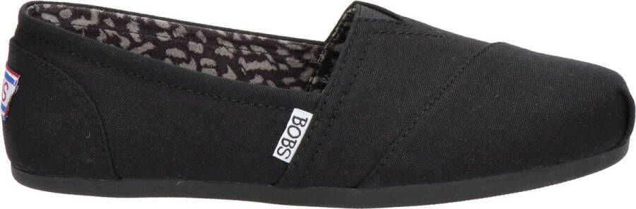 Skechers Bobs Plush Peace & Love Dames Espadrilles Black