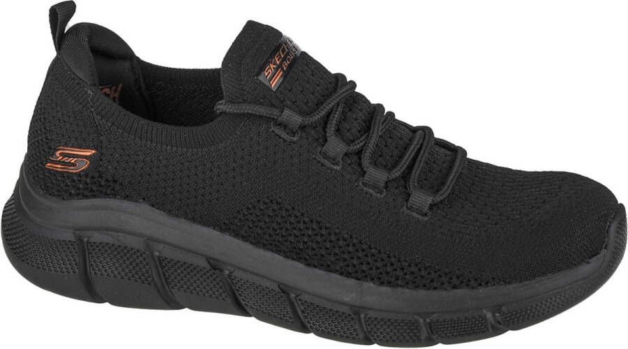 Skechers Bobs Sport B Flex Color Connect 117121 BBK Vrouwen Zwart Sneakers Sportschoenen