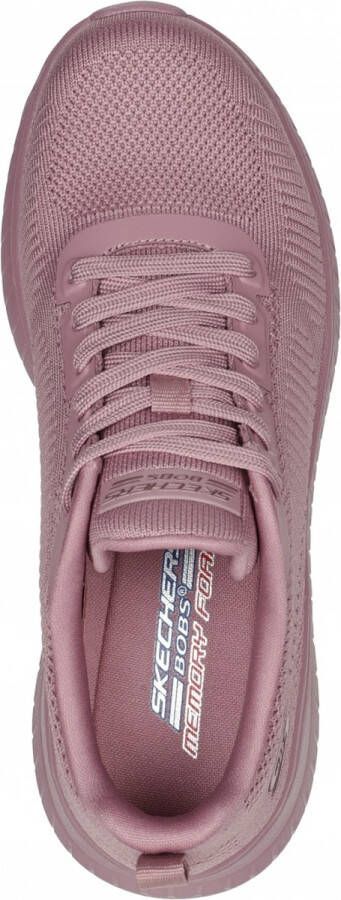 Skechers Sneakers BOBS SQUAD CHAOS FACE OFF Vrijetijdsschoen lage schoen veterschoen met comfort binnenschoen