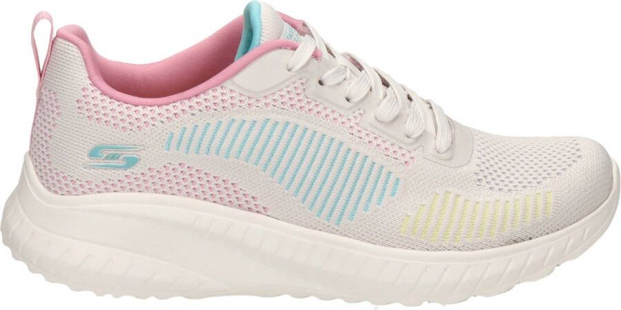 Skechers Sneakers BOBS SQUAD CHAOS COLOR CRUSH in mooie kleurencombinatie vrijetijdsschoen lage schoen veterschoen