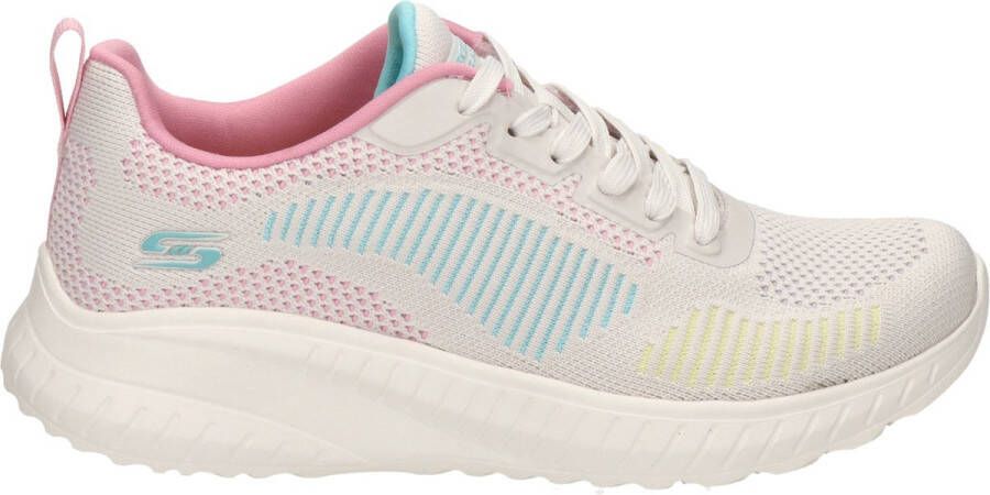 Skechers Bobs Sport dames sneaker Wit multi