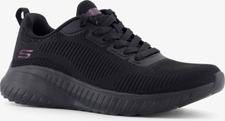 Skechers Sneakers BOBS SQUAD CHAOS FACE OFF Vrijetijdsschoen lage schoen veterschoen met comfort binnenschoen