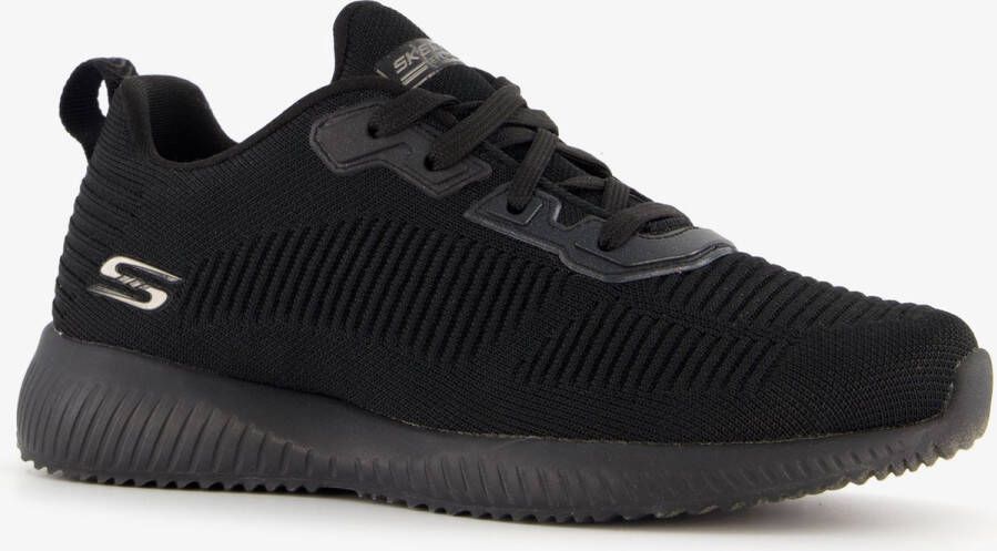 Skechers Bobs Sport Squad dames sneakers zwart
