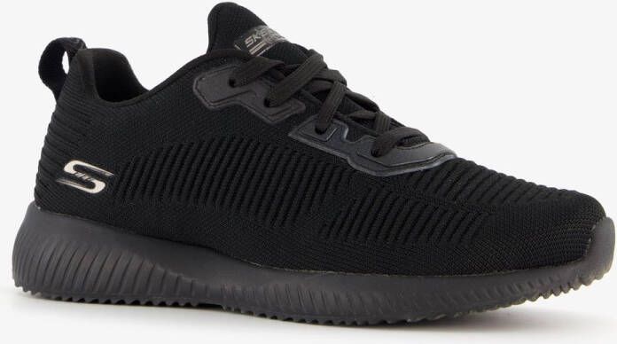 Skechers Bobs Sport Squad dames sneakers zwart Extra comfort Memory Foam