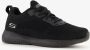 Skechers Bobs Sport Squad dames sneakers zwart Extra comfort Memory Foam - Thumbnail 1