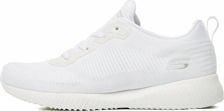 Skechers Sneakers BOBS SQUAD TOUGH TALK met skech-knit vrijetijdsschoen lage schoen veterschoen