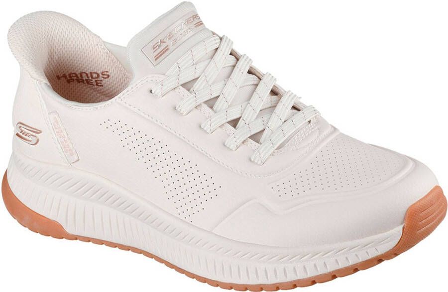 Skechers Slip-ins: BOBS Squad 4 dames sneakers wit Extra comfort Memory Foam