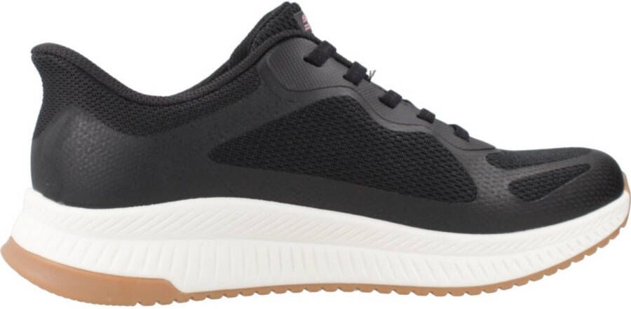 Skechers Slip-on sneakers BOBS SQUAD 4 Slippers vrijetijdsschoen lage schoen met memory foam