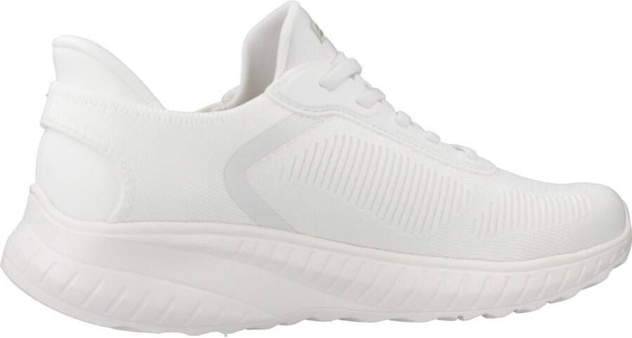 Skechers Slip-on sneakers BOBS SQUAD CHAOS-CURRENT MUSE slippers vrijetijdsschoen in vegan uitvoering