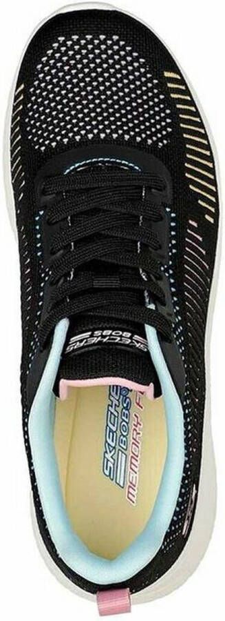 Skechers Sneakers BOBS SQUAD CHAOS COLOR CRUSH in mooie kleurencombinatie vrijetijdsschoen lage schoen veterschoen