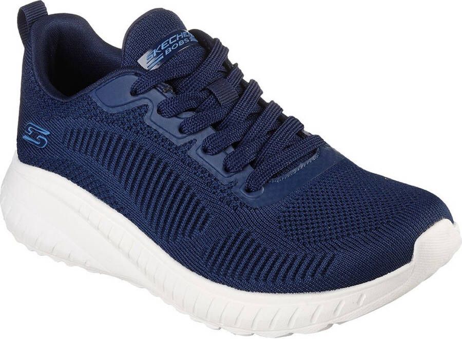 Skechers Sneakers BOBS SQUAD CHAOS FACE OFF met comfortabele binnenzool vrijetijdsschoen halfhoge schoen veterschoen