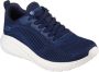 Skechers Bobs Squad Chaos Sneakers Blauw Vrouw - Thumbnail 1