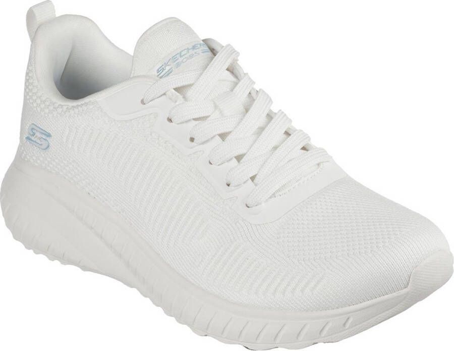 Skechers Sneakers BOBS SQUAD CHAOS FACE OFF Vrijetijdsschoen lage schoen veterschoen met comfort binnenschoen