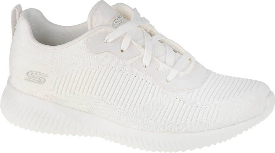 Skechers Bobs Squad Tough Talk 32504-WHT Vrouwen Wit Sneakers