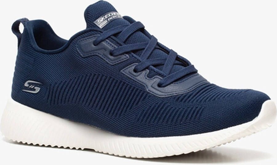 Skechers Sneakers BOBS SQUAD TOUGH TALK Veterschoen vrijetijdsschoen trainingsschoen in brei-look