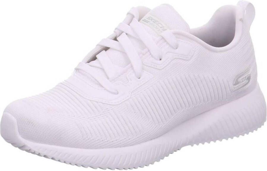 Skechers Sneakers BOBS SQUAD TOUGH TALK met skech-knit vrijetijdsschoen lage schoen veterschoen