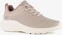 Skechers Bobs Squad Waves dames sneakers beige Extra comfort Memory Foam - Thumbnail 1