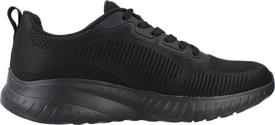 Skechers Sneakers BOBS SQUAD CHAOS FACE OFF Vrijetijdsschoen lage schoen veterschoen met comfort binnenschoen