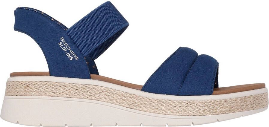 Skechers Slip-ins Bobs Sun Ray Dames Sandalen Navy