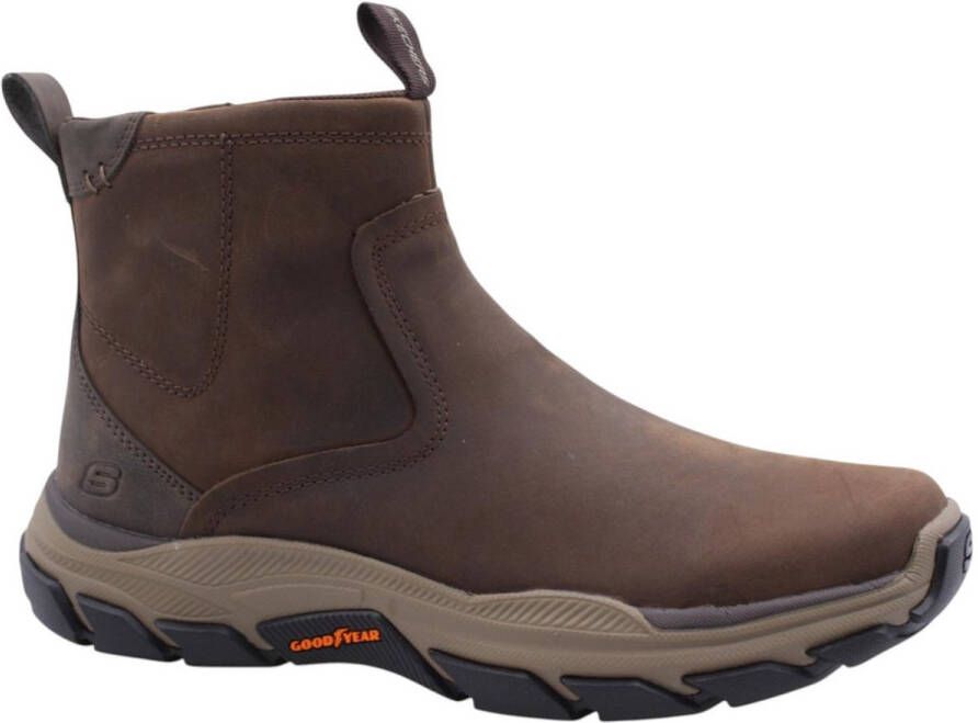 Skechers Relaxed Fit: Repected Evanston Enkellaarzen Donkerbruin - Foto 2