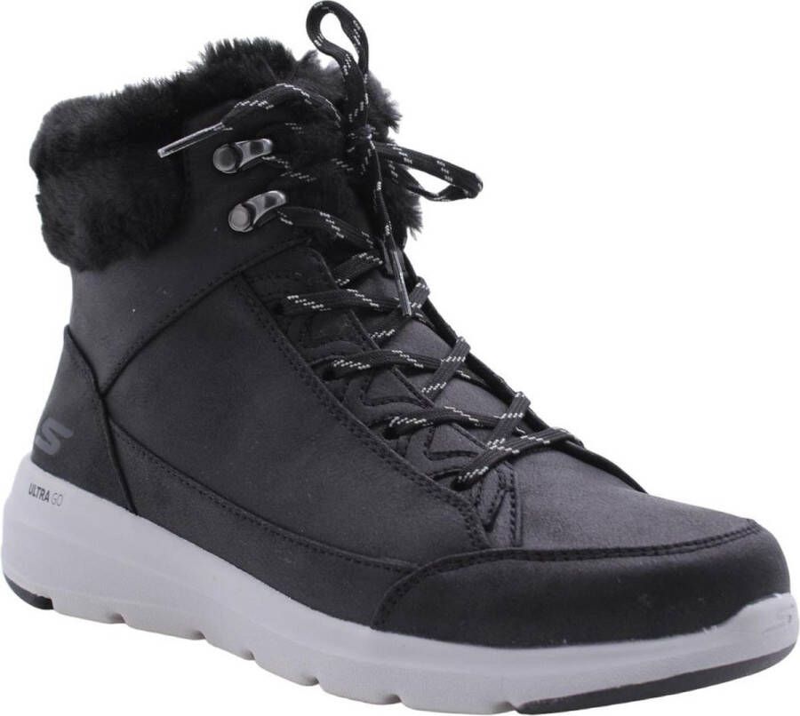 Skechers Glacial Ultra Woodlands zwart grijs winterlaarzen (16677 BKGY)