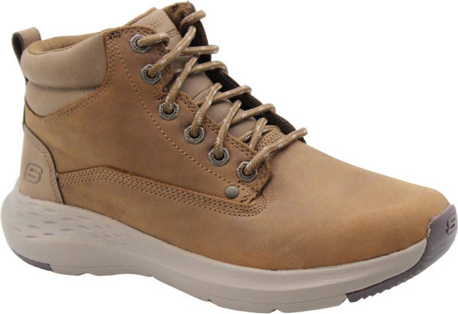 Skechers Banoffee Stijlvolle Laars voor Vrouwen Brown Heren