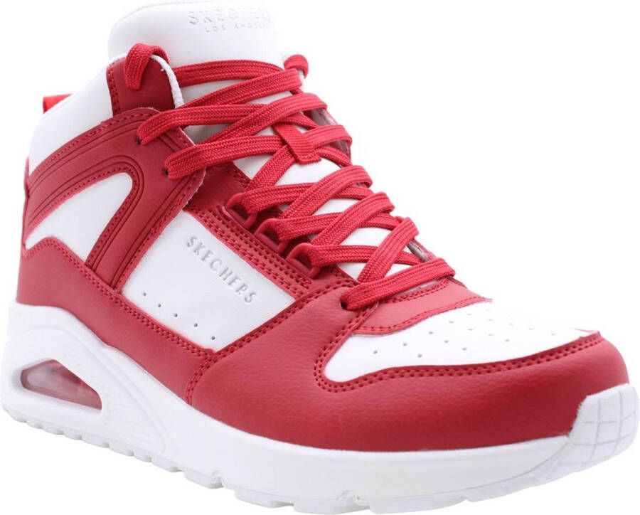 Skechers Jagger Damessneakers Stijlvol en Comfortabel Rood Dames