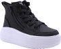 Skechers Hyperlift Meisjes Sneakers Zwart - Thumbnail 1