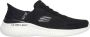 Skechers Fitness Schoenen Slip-ins Bounder 2.0. Emerged 232459-BKW Black White - Thumbnail 1