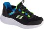Skechers Slip-Ins: Bounder Brisk-Burst 403822L-BBLM voor meisje Zwart Sneakers Sportschoenen - Thumbnail 5
