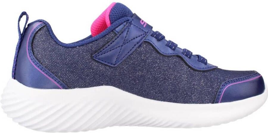 Skechers Bounder Groove Schoenen Zonder Veters Blauw