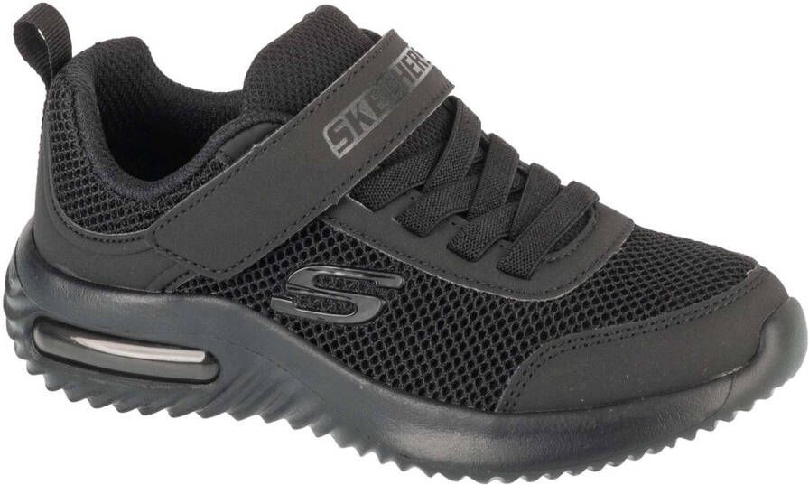 Skechers Bounder-Tech voor een jongen Zwart Sneakers Sportschoenen