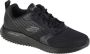 Skechers Bounder Verkona 232004-BBK Mannen Zwart Sneakers - Thumbnail 1