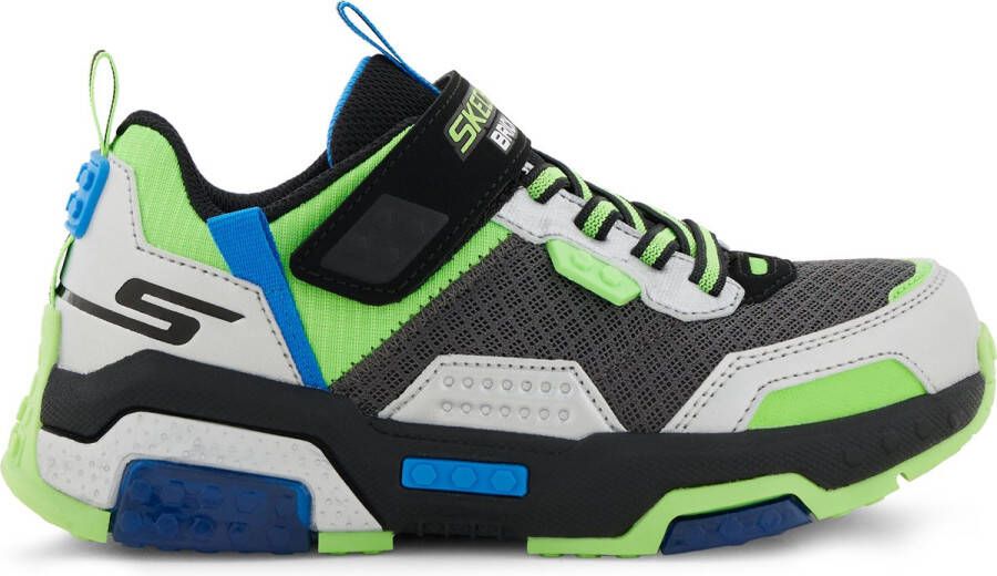 Skechers Brick Kicks 2.0 Jongens Sneakers Zwart Zilver Multicolour - Foto 2