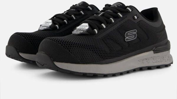 Skechers Sneakers Zwart Synthetisch 300224 Heren Kunstleer