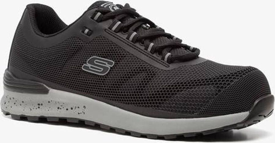 Skechers Bulklin sneakers zwart Synthetisch Heren