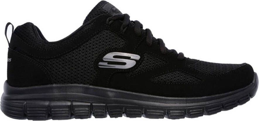 Skechers Sneakers BURNS-AGOURA in monochrome look vrijetijdsschoen lage schoen veterschoen