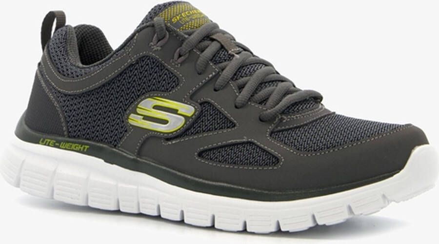 Skechers Burns-Agoura heren sneakers Grijs Extra comfort Memory Foam