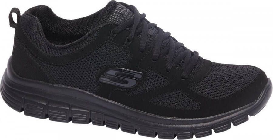 Skechers Burns-Agoura heren sneakers Zwart Extra comfort Memory Foam