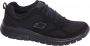 Skechers Burns-Agoura heren sneakers zwart Extra comfort Memory Foam - Thumbnail 1