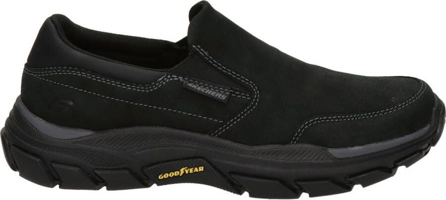 Skechers Relaxed Fit: Respected Sneakers Unisex zwart