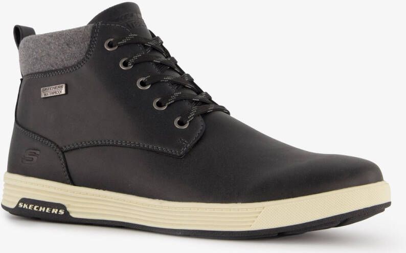 Skechers Cavall hoge heren sneakers zwart Extra comfort Memory Foam