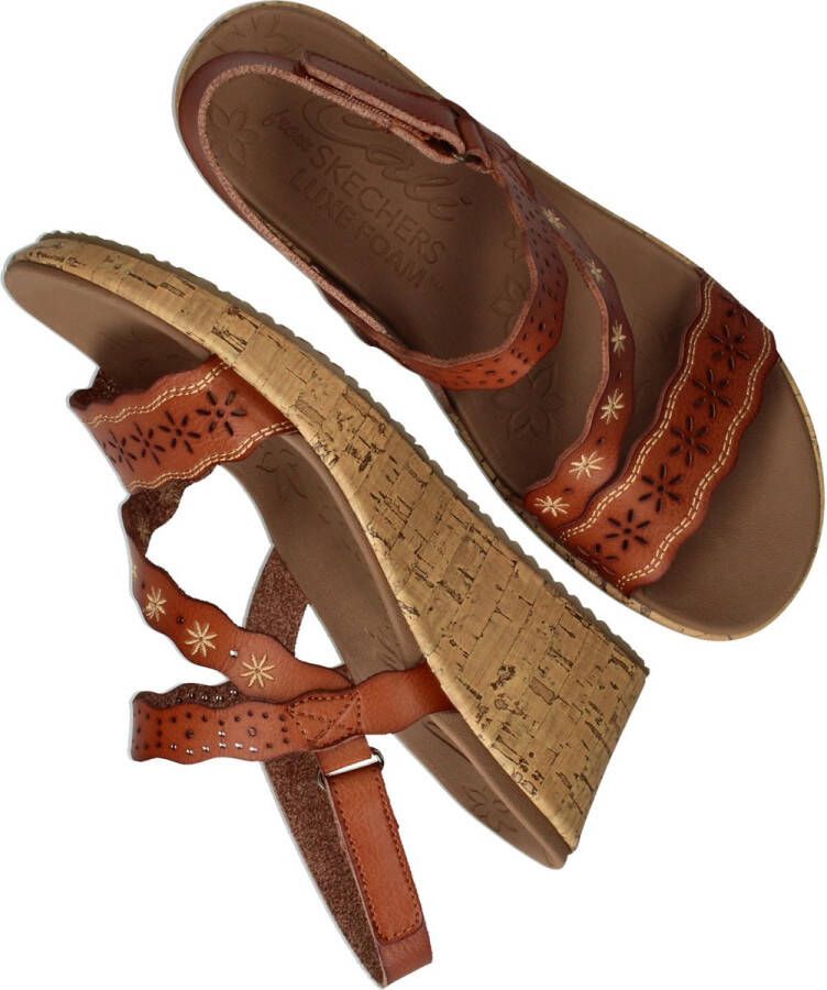 Skechers Cherished Aura Sleehakken Dames Cognac