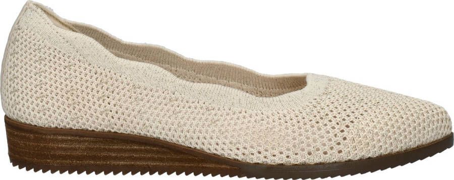 Skechers Cleo Sawdust dames ballerina Natural - Foto 1