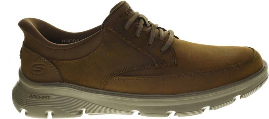 Skechers Cognac Herenschoenen Slipins