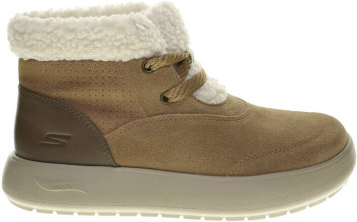 Skechers Cognac Winterlaars Wol