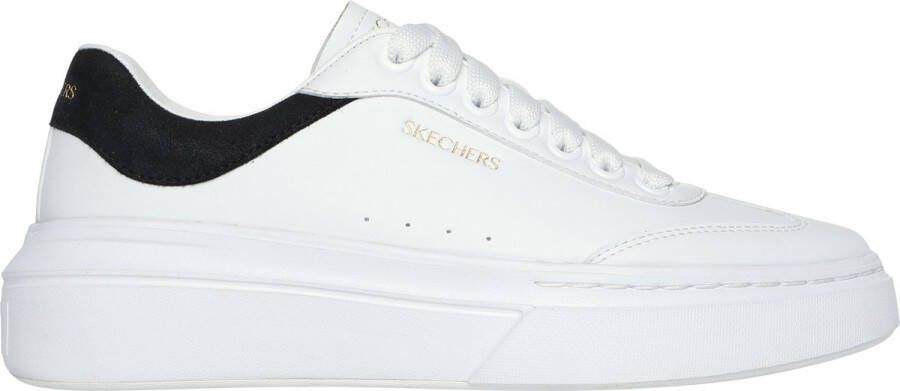 Skechers Cordova Classi Best Behavior Dames Sneakers Wit Zwart