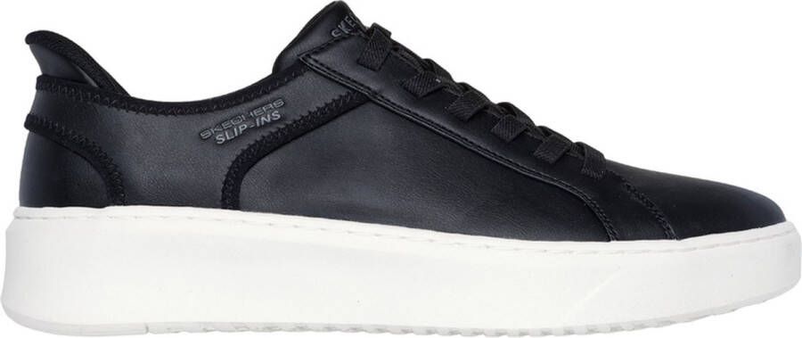 Skechers Slip-Ins: Court Break Suit Sneaker Mannen Zwart Sneakers